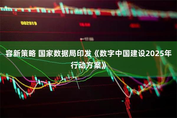 容新策略 国家数据局印发《数字中国建设2025年行动方案》