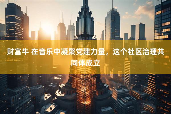 财富牛 在音乐中凝聚党建力量，这个社区治理共同体成立
