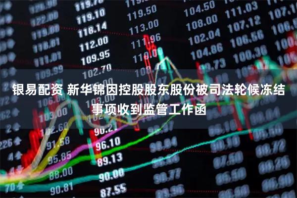 银易配资 新华锦因控股股东股份被司法轮候冻结事项收到监管工作函