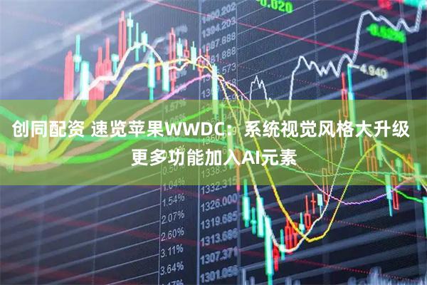 创同配资 速览苹果WWDC：系统视觉风格大升级 更多功能加入AI元素