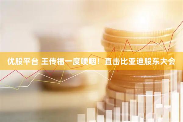 优股平台 王传福一度哽咽！直击比亚迪股东大会