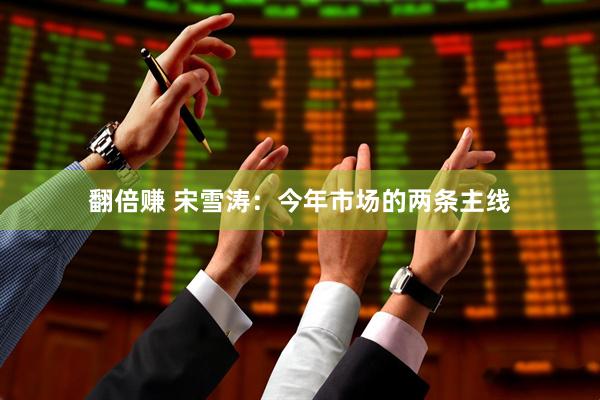 翻倍赚 宋雪涛：今年市场的两条主线