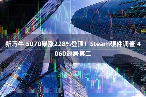 新巧牛 5070暴涨228%登顶！Steam硬件调查 4060退居第二